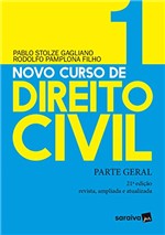 Ficha técnica e caractérísticas do produto Novo Curso de Direito Civil - Parte Geral - V. 1