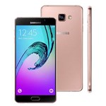 Ficha técnica e caractérísticas do produto Novo Smartphone Samsung Galaxy A7 2016 Duos SM-A710M/DS Rose com Dual Chip, Tela 5.5", 4G, Android 5.1, Câmera 13MP e Processador Octa Core
