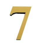 Ficha técnica e caractérísticas do produto Número Casa "7" 14,5cm Adesivo Acrílico Ouro