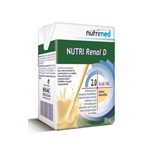 Ficha técnica e caractérísticas do produto Nutri Renal D 2.0 Baunilha 200ml Nutrimed - Nutrição para Função Renal Comprometida em Diálise