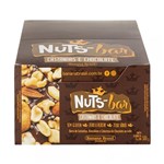 Ficha técnica e caractérísticas do produto Nuts Bar Castanhas e Chocolate 25g X 20 - Banana Brasil