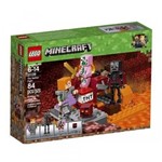 Ficha técnica e caractérísticas do produto O Combate de Nether Lego Minecraft 84 Peças - 21139