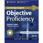 Ficha técnica e caractérísticas do produto Objective Proficiency Sb Without Answers - 2nd Ed