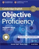 Ficha técnica e caractérísticas do produto Objective Proficiency Students Book With Answers - Cambridge - 1