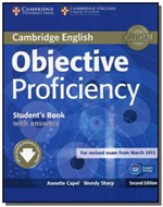 Ficha técnica e caractérísticas do produto Objective Proficiency Students Book With Answers W - Cambridge
