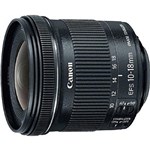 Ficha técnica e caractérísticas do produto Objetiva Canon EF-S 10-18mm F/4.5-5.6 IS STM