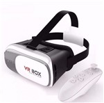 Ficha técnica e caractérísticas do produto Óculos 3d Vr Virtual Box 2.0 Celular Smartphone + Controle - Bk Imports