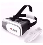 Ficha técnica e caractérísticas do produto Óculos 3d Vr Virtual Box 2.0 Smartphone Celular + Controle - Vr Box