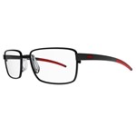 Ficha técnica e caractérísticas do produto Óculos de Grau HB 0285 - Preto / Vermelho