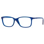 Ficha técnica e caractérísticas do produto Óculos de Grau Vogue Acetato Azul Claro - Vogue