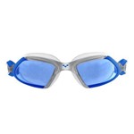 Óculos de Natação Adulto Viper Transparente e Azul Lente Azul Arena