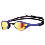 Óculos de Natação Arena Cobra Ultra Espelhado / Azul-Amarelo-Espelhado
