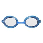Óculos de Natação Azul Denim Lente Transparente Drive 3 Arena