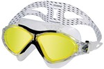 Ficha técnica e caractérísticas do produto Óculos de Natação Omega Swim Mask Preto/Amarelo - Speedo