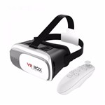 Ficha técnica e caractérísticas do produto Óculos de Realidade Virtual 3d Controle Bluetooth - Vr Box