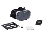 Ficha técnica e caractérísticas do produto Óculos de Realidade Virtual 3D DTC VR Power 360 para Smartphone - Preto