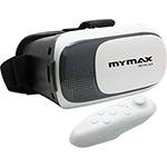 Óculos de Realidade Virtual 3d V-box Branco - Mymax.