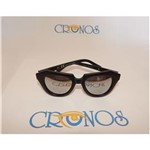 Ficha técnica e caractérísticas do produto Óculos de Sol Espelhado Cronos - PRETO - G