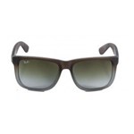 Óculos de Sol Ray Ban Justin RB4165 Marrom Cinza - Ray-ban