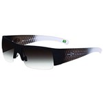Óculos Jack RX Marrom C/ Verde Quadriculado e Lente Marrom - Mormaii