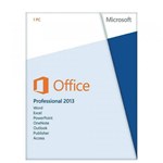 Ficha técnica e caractérísticas do produto Licença de Uso Office 2013 Professional PN 269-16094 - Microsoft