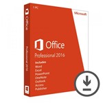 Ficha técnica e caractérísticas do produto Office Professional 2016 Esd Fpp- Box - Microsoft