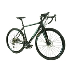 Ficha técnica e caractérísticas do produto Oggi Velloce Disc Bicicleta Speed 2019 Preto E Verde