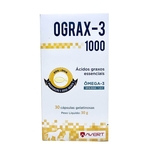 Ficha técnica e caractérísticas do produto Ograx-3 1000 mg Suplemento Avert 30 Cápsulas