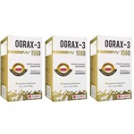 Ficha técnica e caractérísticas do produto Ograx 1500 Suplemento Omega 3 Avert 30 Capsulas - 03 Unidades