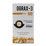Ficha técnica e caractérísticas do produto Ograx-3 500 30 Caps Avert Suplemento Pele Cães e Gatos