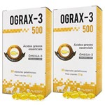 Ficha técnica e caractérísticas do produto Ograx 500 Suplemento Omega 3 Avert 30 Capsulas - 02 Unidades