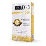 Ficha técnica e caractérísticas do produto Ograx-3 De 500mg - 30 Cápsulas