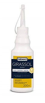 Ficha técnica e caractérísticas do produto Óleo Corporal Girassol com Almotolia 200ml Farmax.