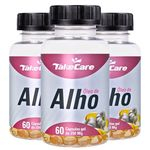 Ficha técnica e caractérísticas do produto Óleo de Alho - 3 un de 60 Cápsulas - Take Care