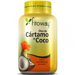 Ficha técnica e caractérísticas do produto Oleo de Cartamo + Coco 1000mg 60cps Fitoway