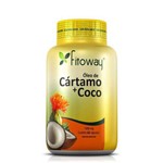 Oleo de Cartamo + Coco Fitoway - 60 Caps