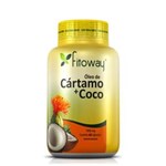 Ficha técnica e caractérísticas do produto Oleo de Cartamo + Coco Fitoway - 60 Cáps