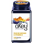 Ficha técnica e caractérísticas do produto Óleo de Cártamo & Vitamina e - 120 Cápsulas - Okey