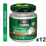 Ficha técnica e caractérísticas do produto Óleo de Coco Copra Extra Virgem 12 X 200ml