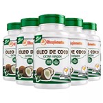 Óleo de Coco Extra Virgem - 5x 120 Cápsulas - Melcoprol