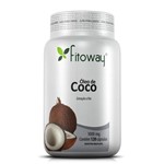 Ficha técnica e caractérísticas do produto Oleo de Coco Fitoway 1G - 120 Cápsulas - Fitoway
