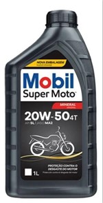 Ficha técnica e caractérísticas do produto Óleo de Moto Mobil Super 4t 20w50 1 Lt