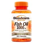 Ficha técnica e caractérísticas do produto Óleo de Peixe Fish Oil 1000 Sundown - 180 Cápsulas