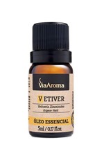 Ficha técnica e caractérísticas do produto Oleo Essencial VETIVER 100% Natural 10ml - Via Aroma