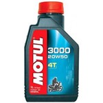 Ficha técnica e caractérísticas do produto Óleo Motul 3000 4T para Motor 4T 20W50 Mineral - 1000ml