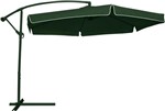 Ficha técnica e caractérísticas do produto Ombrellone Suspenso Regulável Manivela Poliéster 3,00 Metros Verde - Bel Lazer