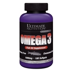 Ficha técnica e caractérísticas do produto Ômega 3 1000mg 180 softgels Ultimate Nutrition