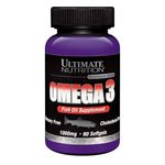 Ficha técnica e caractérísticas do produto Omega 3 (180 Softgels) - Ultimate Nutrition
