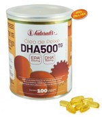 Ficha técnica e caractérísticas do produto Omega-3 DHA 500 100 Cápsulas - Naturalis