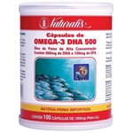 Ficha técnica e caractérísticas do produto Omega 3 DHA 500 100 cápsulas Naturalis